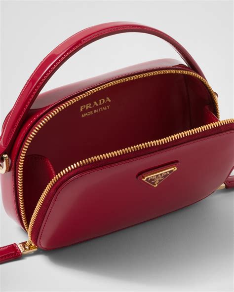 prada odette leather mini-bag|prada odette heart bag.